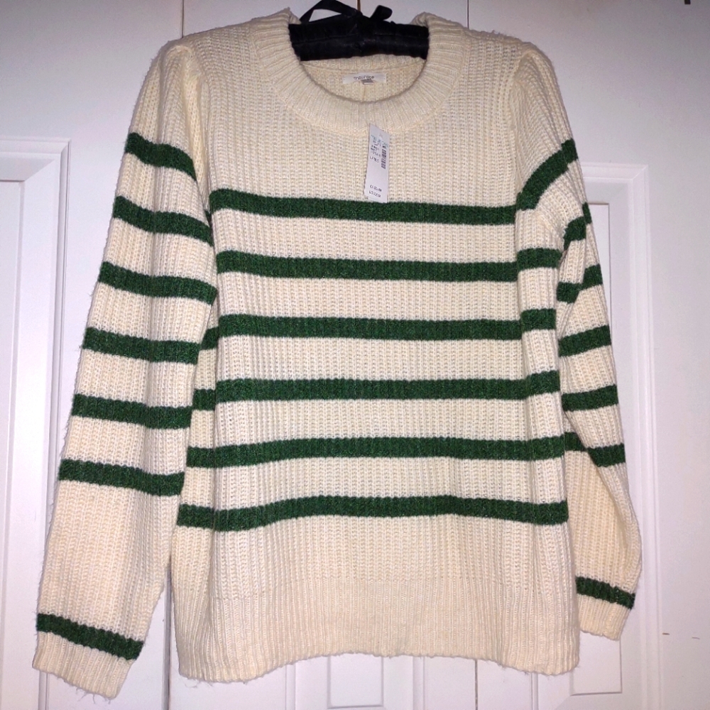 Maurices striped sweater